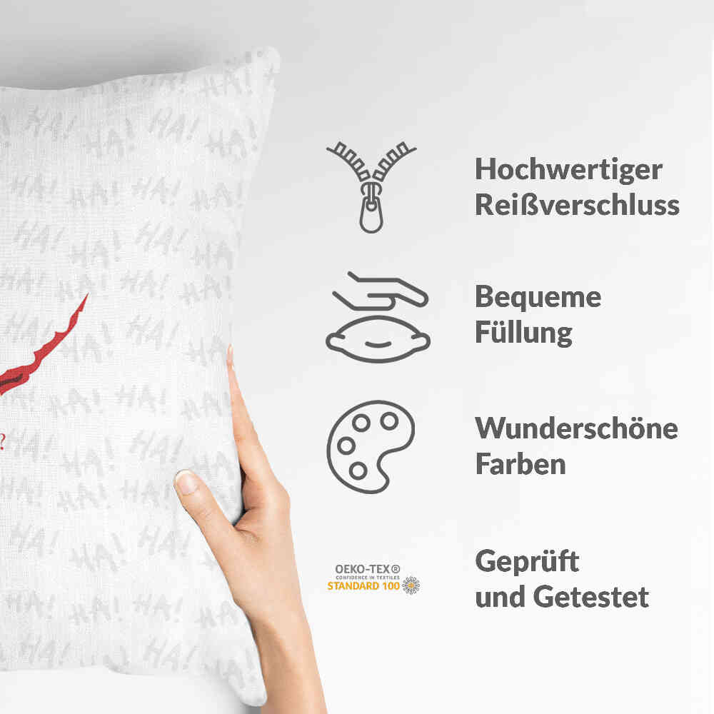 Cuscino per la salute bianco Perché così serio?