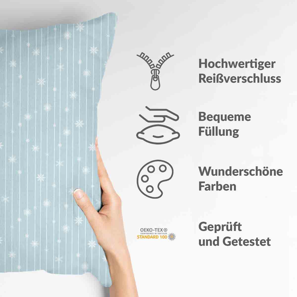 Cuscino salute Elsa Stelle