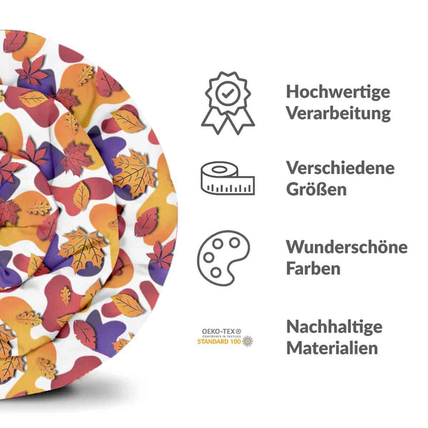 Set di biancheria da letto con coperte terapeutiche macchie colorate