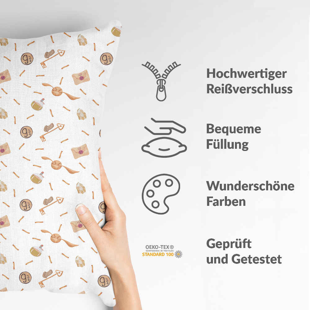 Cuscino sanitario bianco con Schnatz