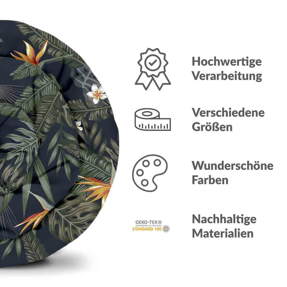 Set di biancheria da letto con coperta terapeutica Foresta pluviale