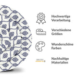 Set di biancheria da letto con coperta terapeutica motivo marinaresco blu