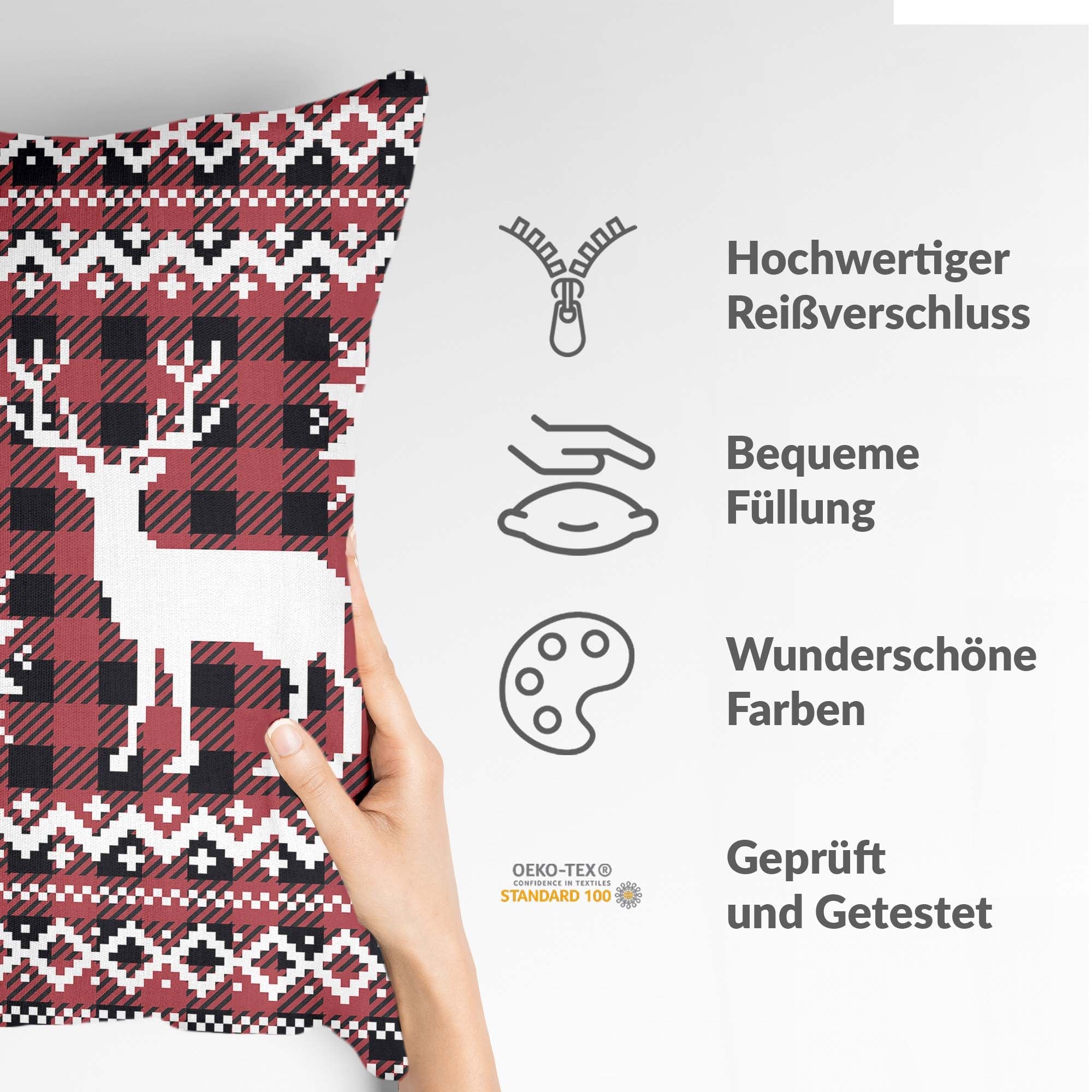 Cuscino sanitario Karo con renna