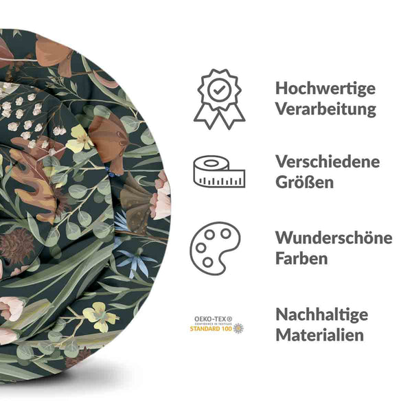 Set di biancheria da letto con coperta terapeutica Prato autunnale