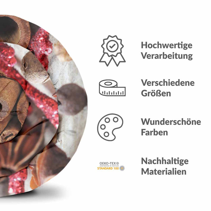 Coperta terapeutica originale - Rivestimento in cotone con stecche di cannella