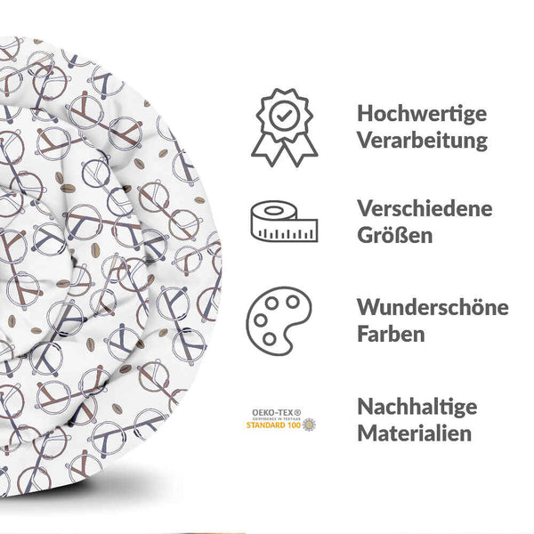 Coperta terapeutica originale - Rivestimento in cotone con gli occhiali di Harry