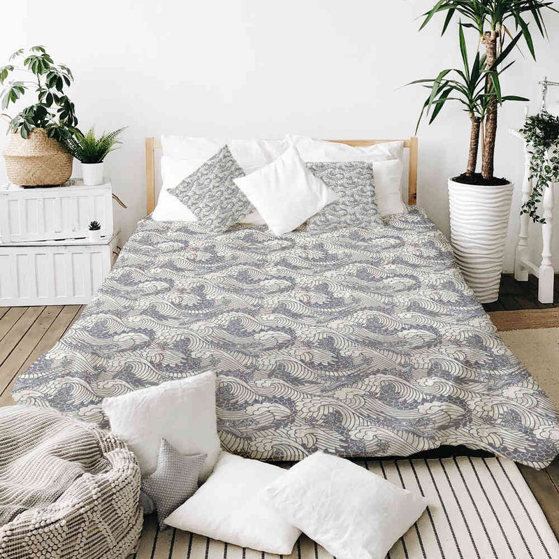 Coperta terapeutica originale - Rivestimento in cotone mare tempestoso