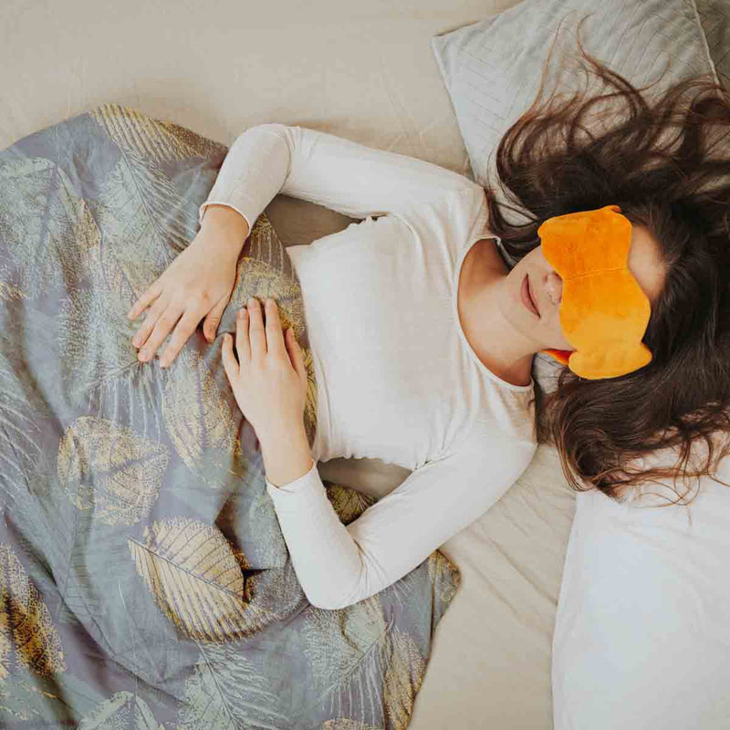 Coperta terapeutica originale - Rivestimento in cotone motivo foglia autunnale
