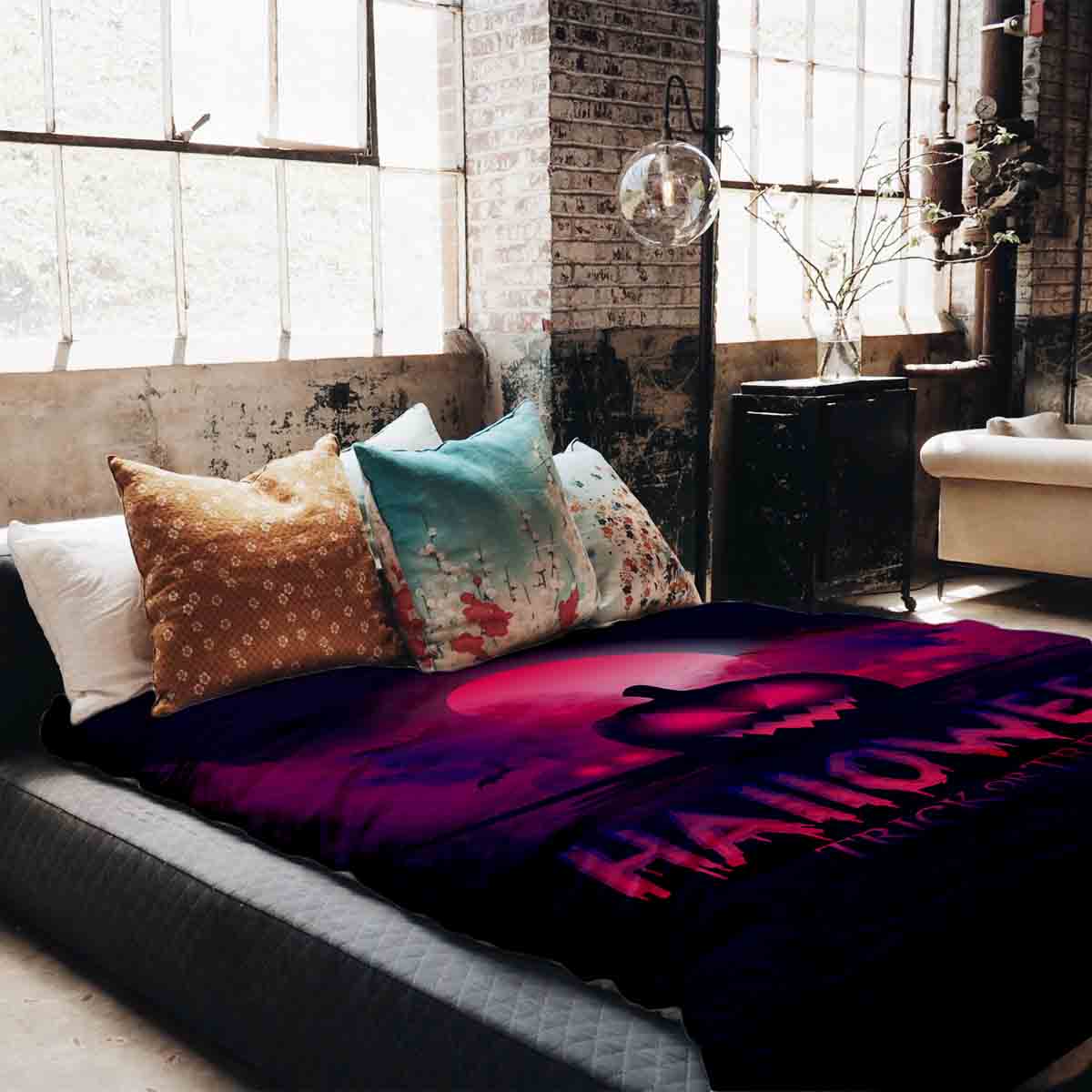 Set di biancheria da letto con coperta terapeutica Trick or Treat