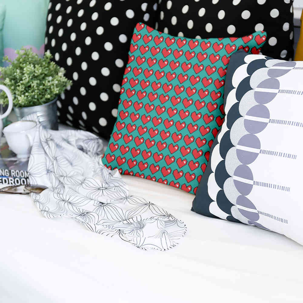 Cuscino salute Computer Love