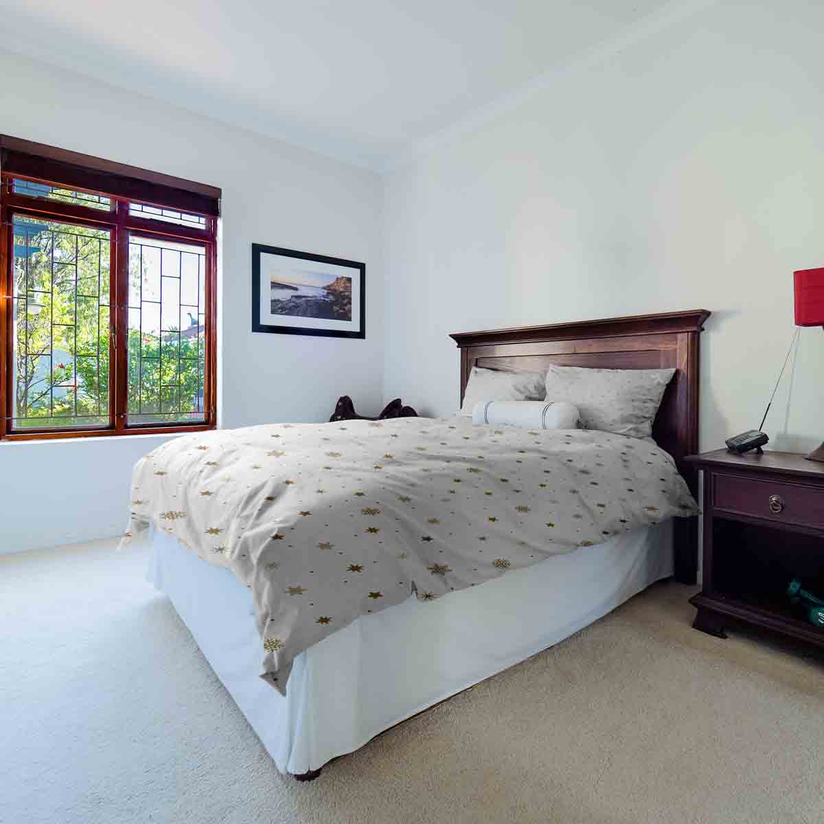 Set di biancheria da letto con coperte terapeutiche bianco con stelle dorate