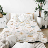 Coperta terapeutica originale - Coperta ponderata Magiche cose con rivestimento in cotone per bambini e adulti