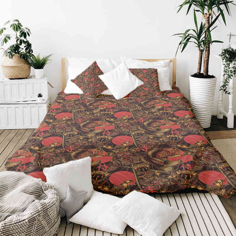 Set di biancheria da letto con coperta terapeutica per arti marziali cinesi