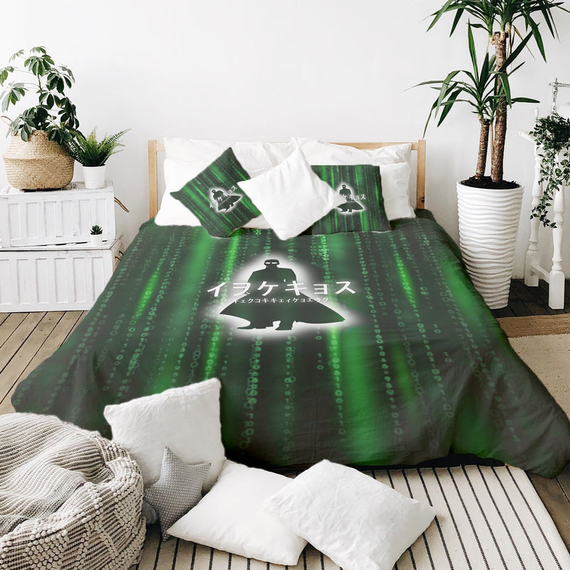 Coperta terapeutica originale - Rivestimento in cotone Codice numerico verde