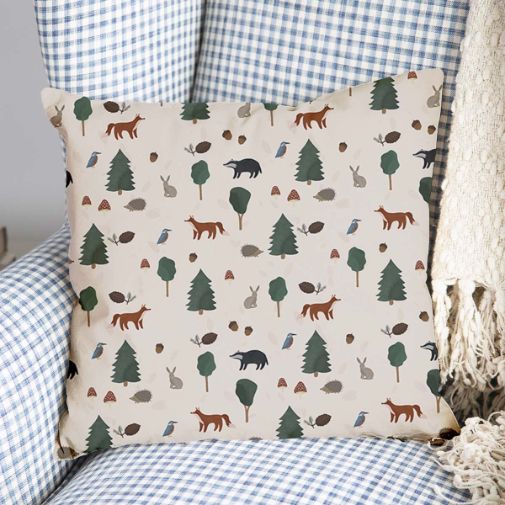 Cuscino salute animali della foresta