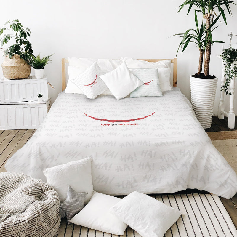 Coperta terapeutica originale - Rivestimento in cotone bianco Perché così serio?