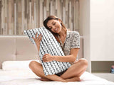 Cuscino sanitario bianco a zigzag