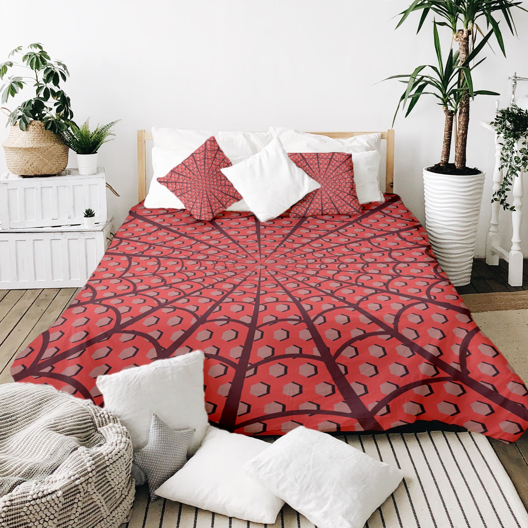 Set di biancheria da letto con coperta terapeutica Spiderman