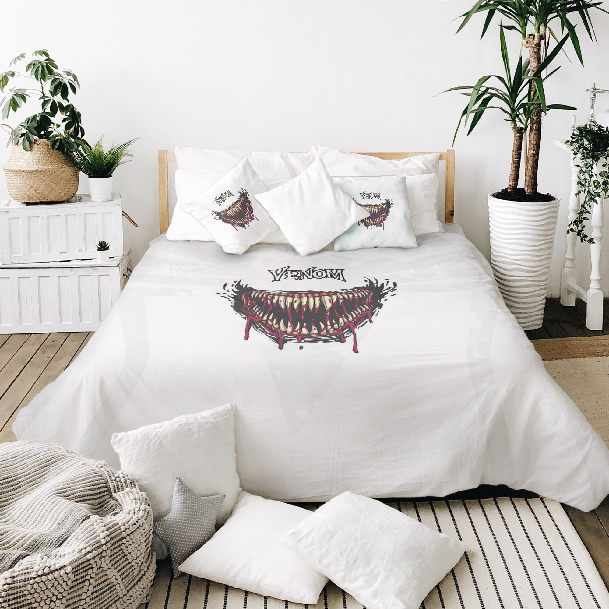 Coperta terapeutica originale - Rivestimento in cotone bianco Venom
