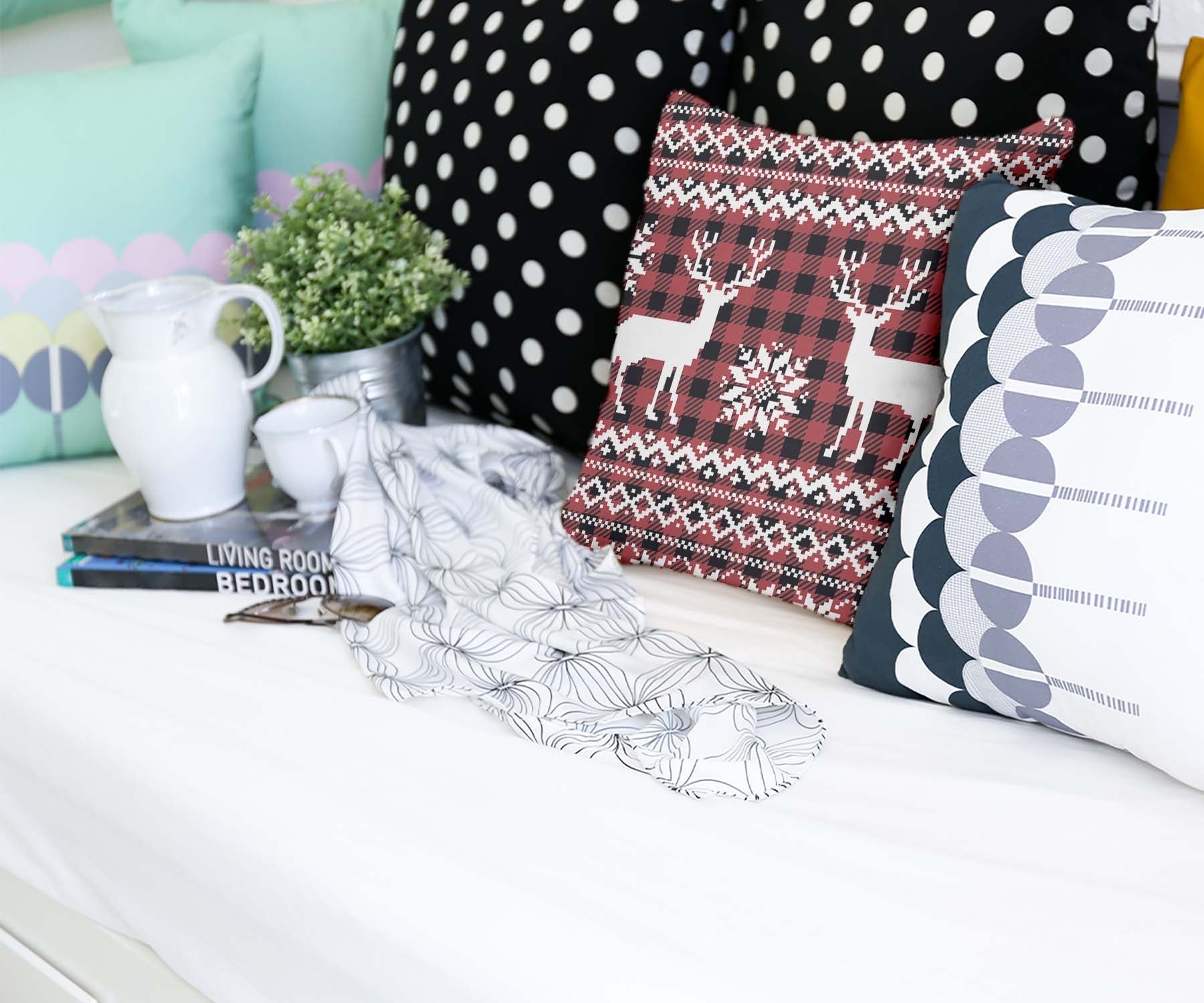 Cuscino sanitario Karo con renna