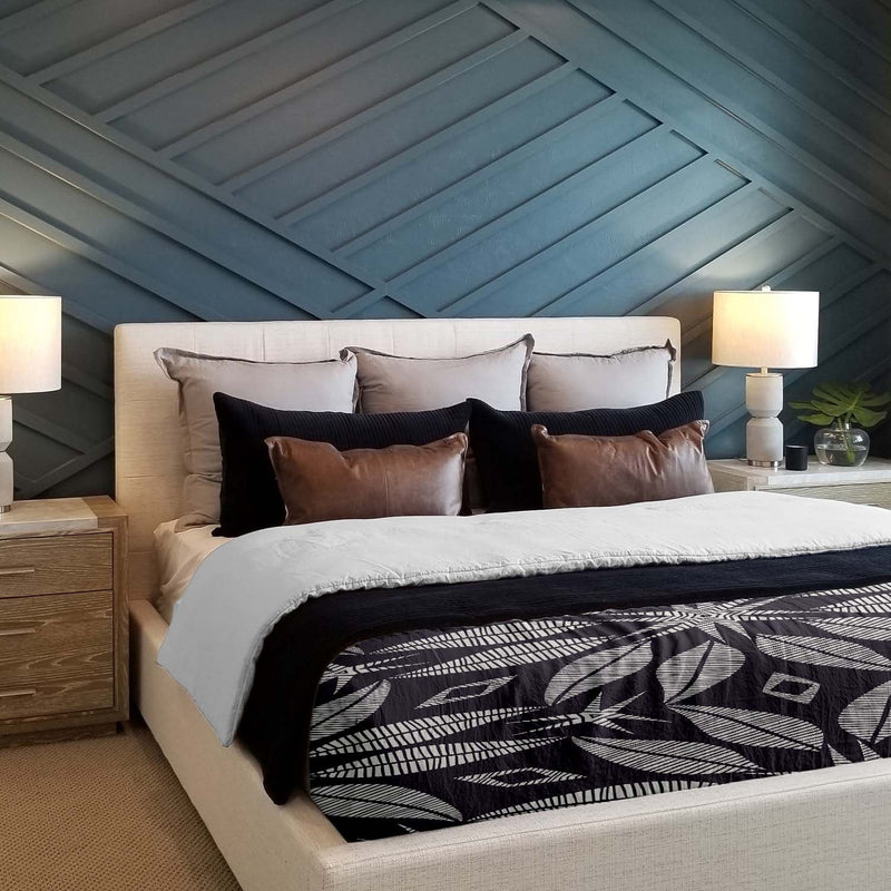 Coperta terapeutica originale - Rivestimento in cotone con grande fiore