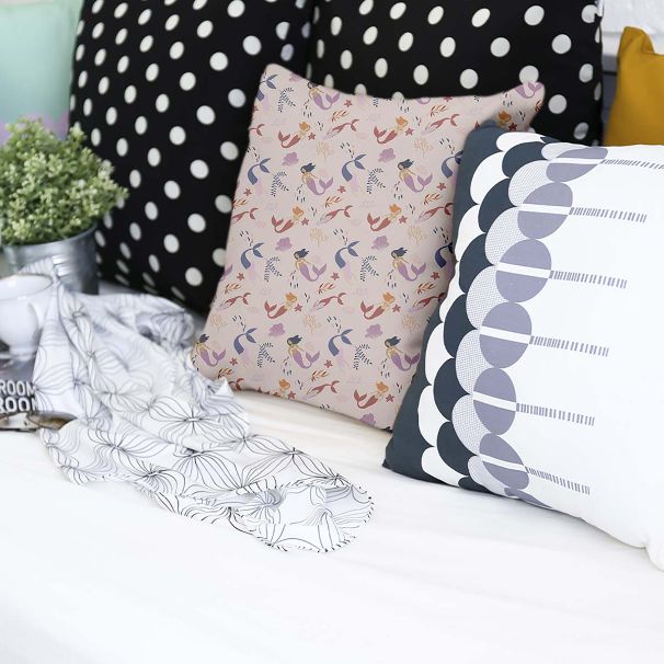 Cuscino salute sirena