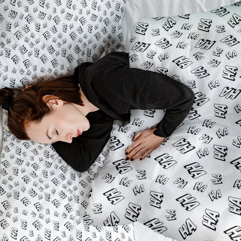 Coperta terapeutica originale - Rivestimento in cotone bianco Ha Ha