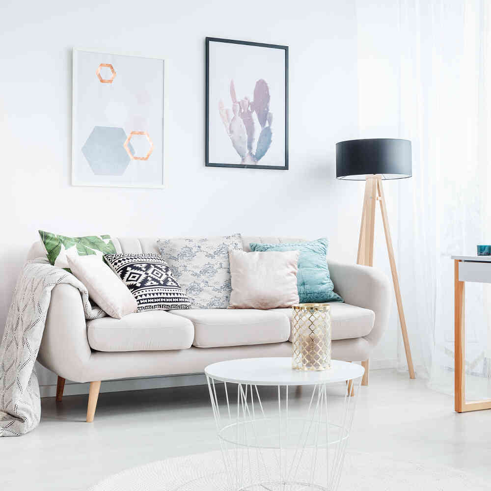 Cuscino salute grigio muraglia cinese