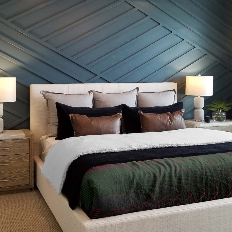 Set di biancheria da letto con coperte terapeutiche, sfumature e forme