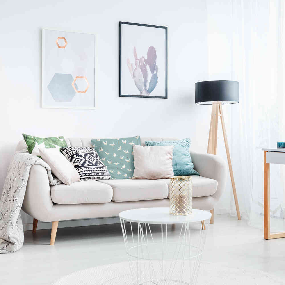 Cuscino salute Origami Cigno