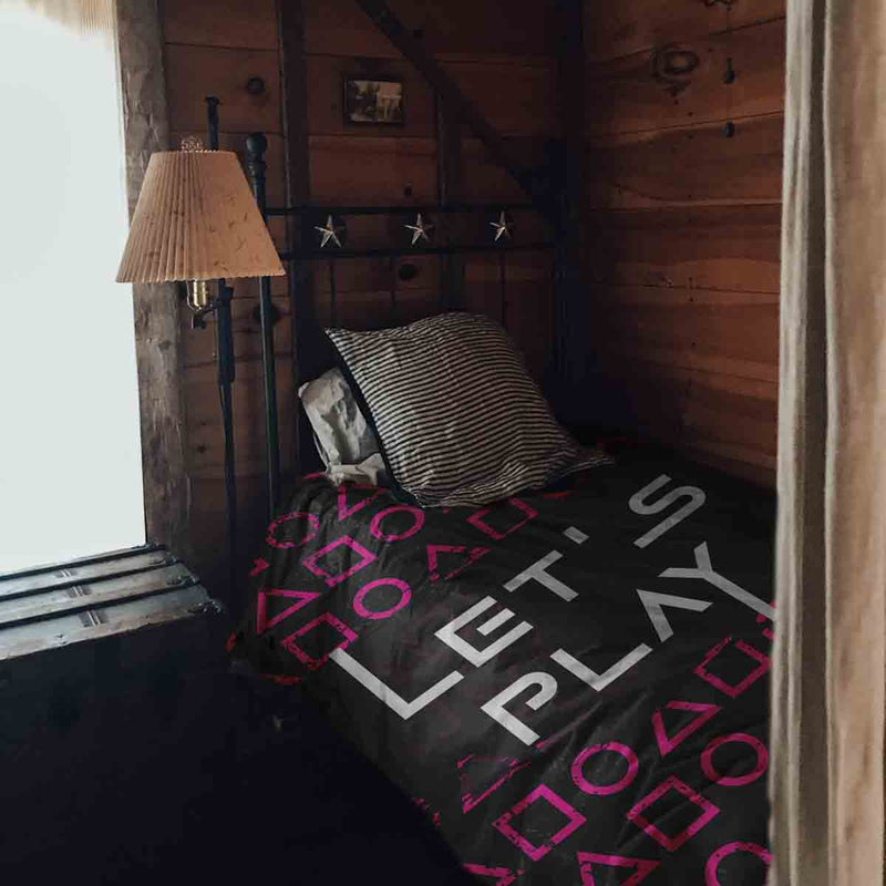 Set di biancheria da letto con coperta terapeutica Let's Play