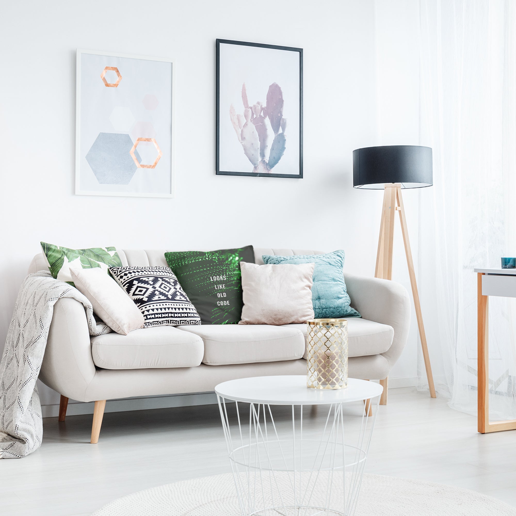 Cuscino salute verde Looks Like