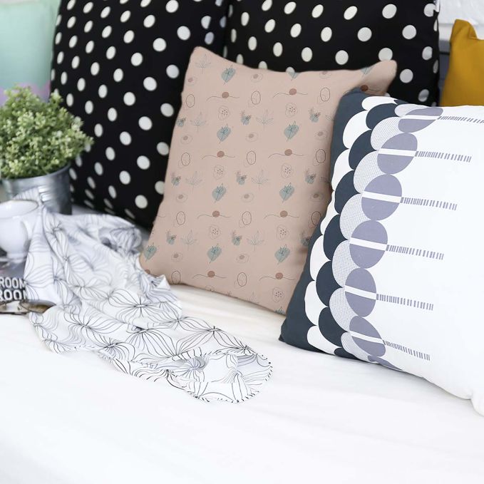 Cuscino salute rosa piante