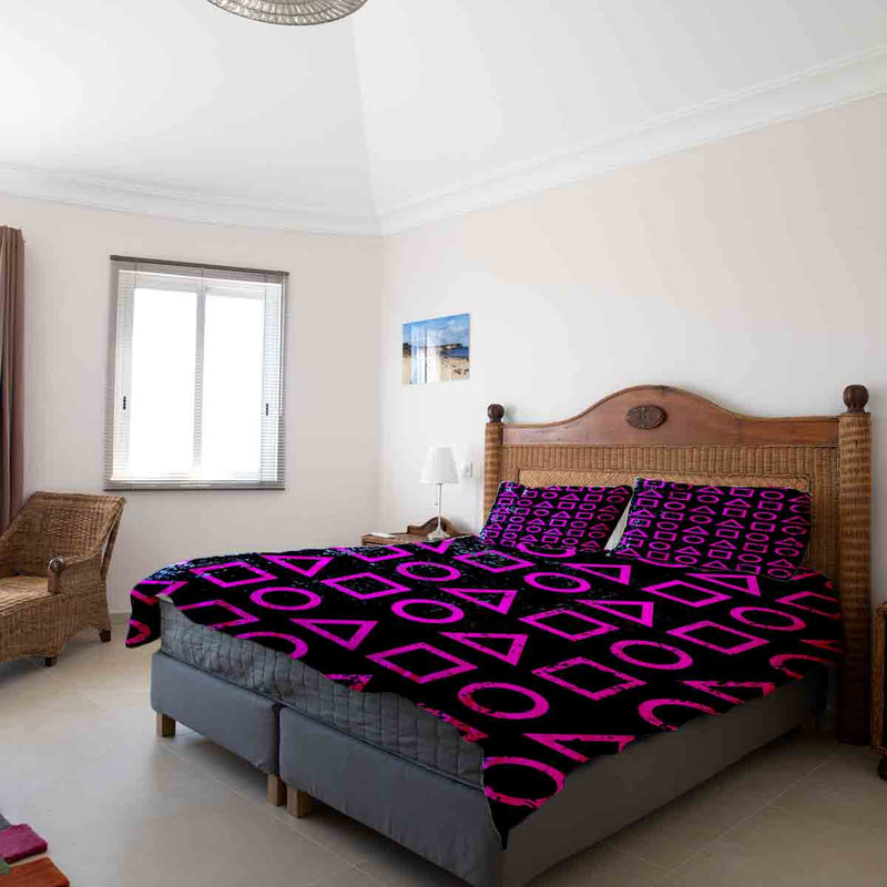 Coperta terapeutica originale - Rivestimento in cotone rosa forme Dalgona