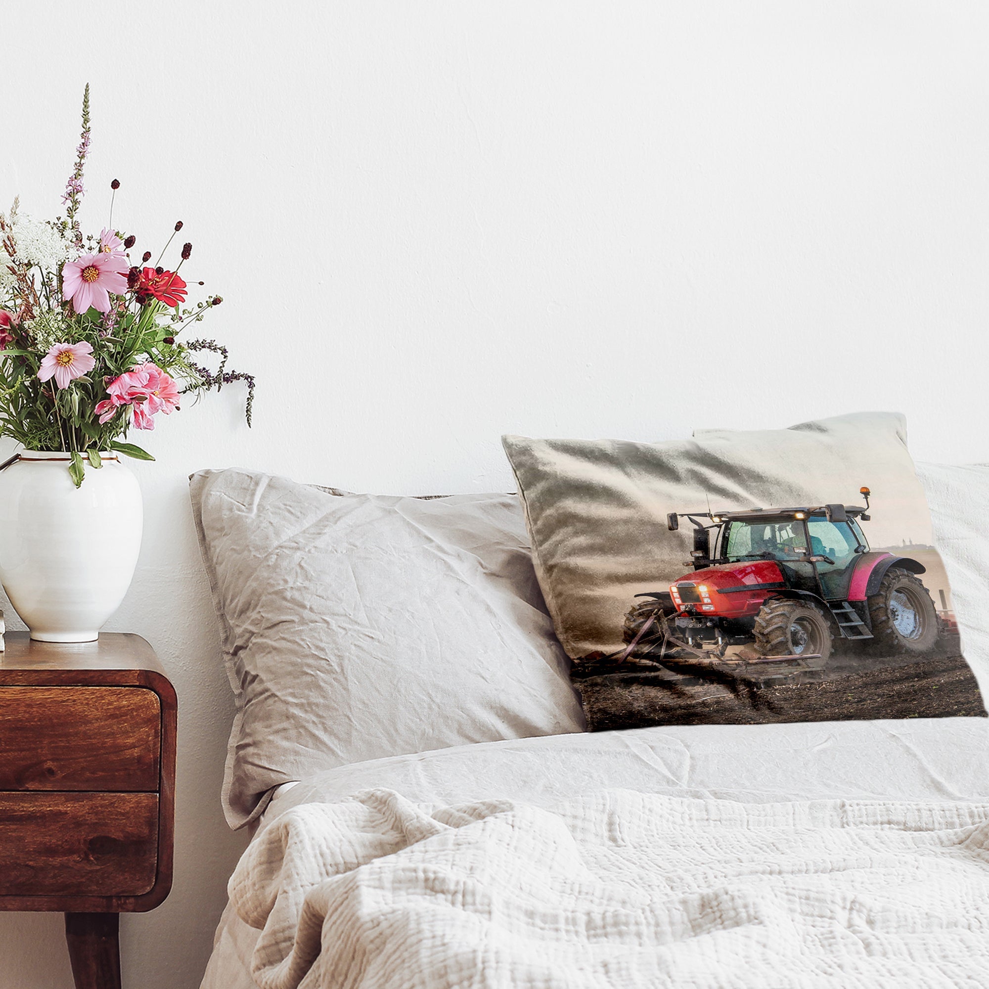 Cuscino sanitario con grande trattore