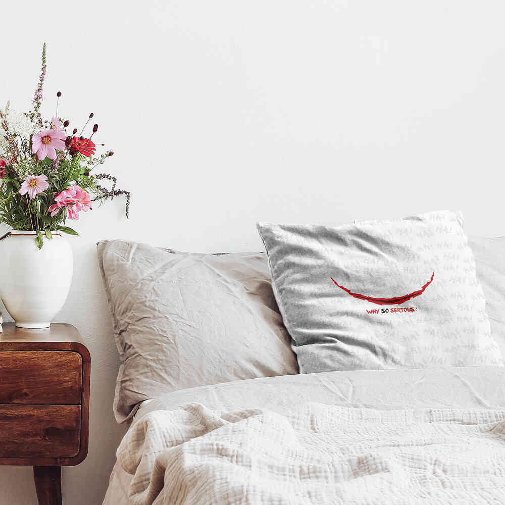 Cuscino per la salute bianco Perché così serio?