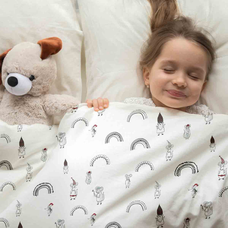 Coperta terapeutica originale - Rivestimento in cotone con topolini