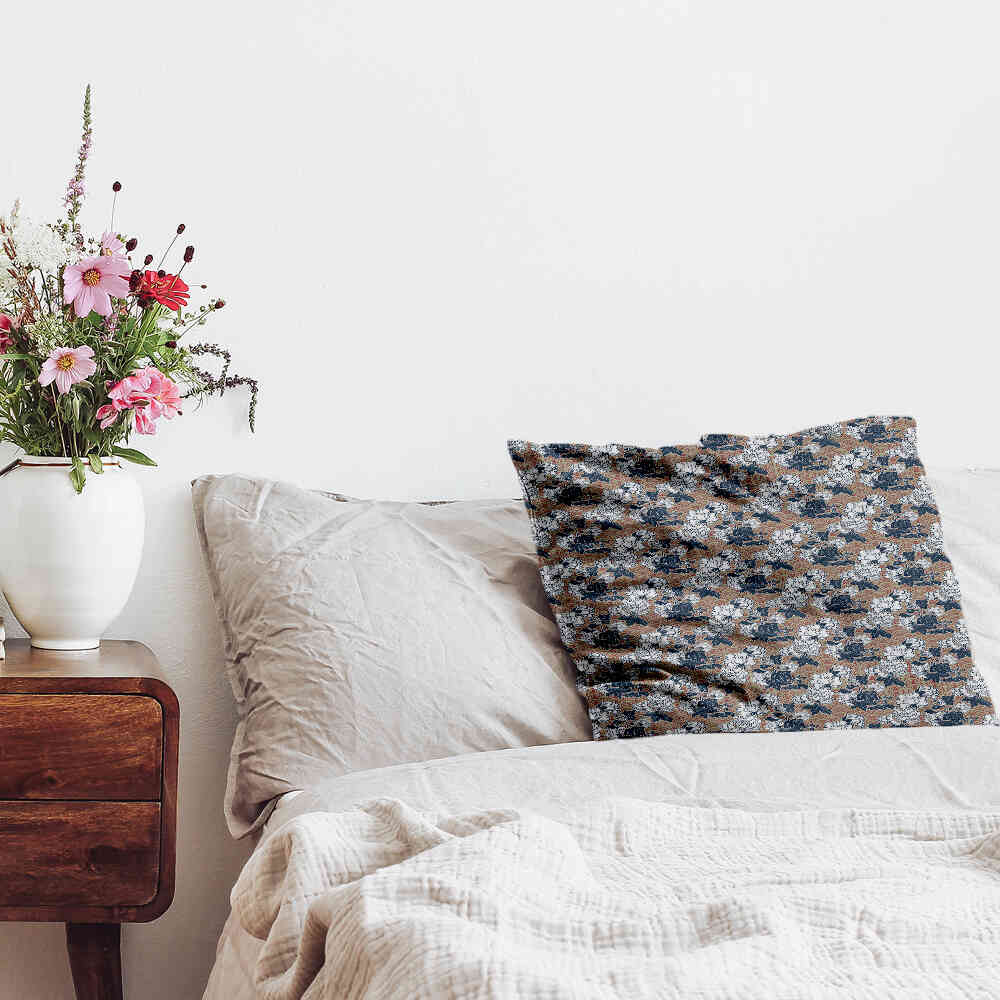 Cuscino sanitario con fiori