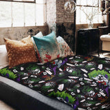 Set di biancheria da letto con coperta terapeutica Joker colorato