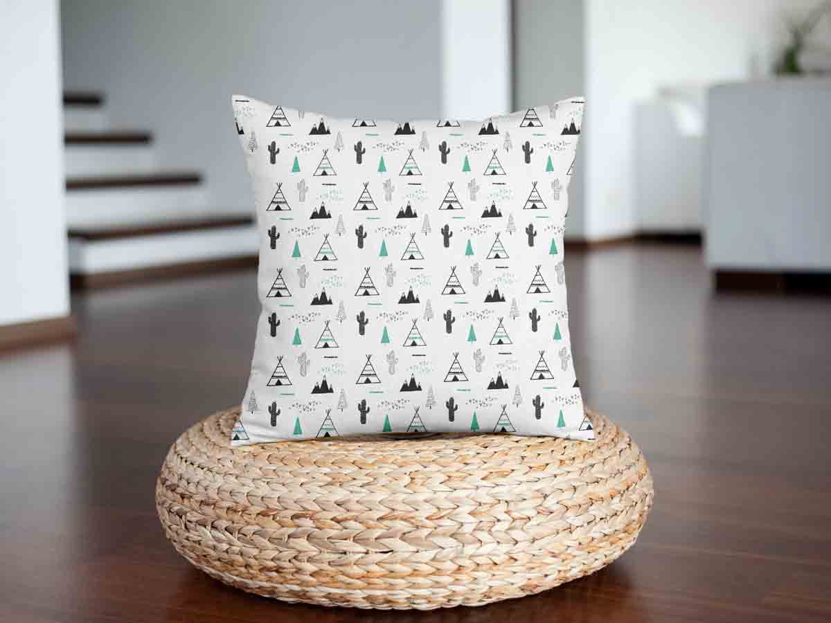 Cuscino salute bianco indiano