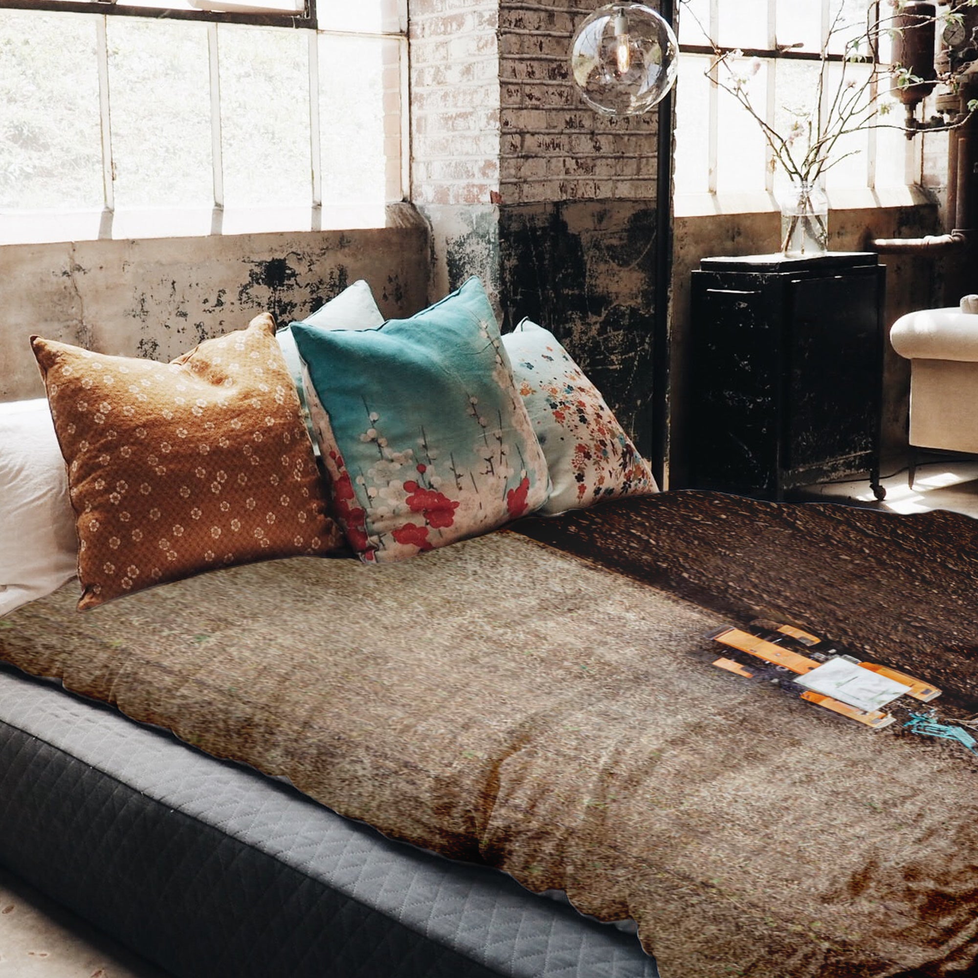 Copripiumino set marrone Ackerland