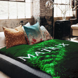 Coperta terapeutica originale - Rivestimento in cotone verde Matrix DNA