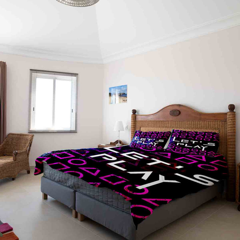 Set di biancheria da letto con coperta terapeutica Let's Play