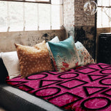 Coperta terapeutica originale - Rivestimento in cotone Pink Squid