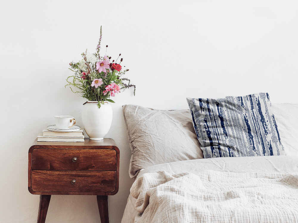 Cuscino sanitario motivo a righe