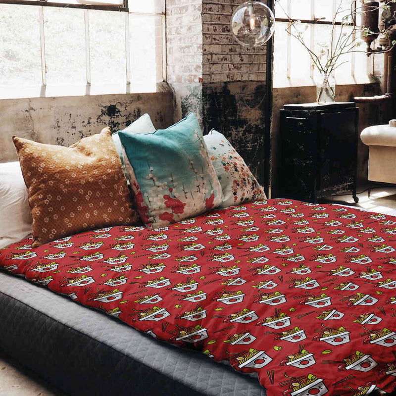Coperta terapeutica originale - Rivestimento in cotone rosso da asporto