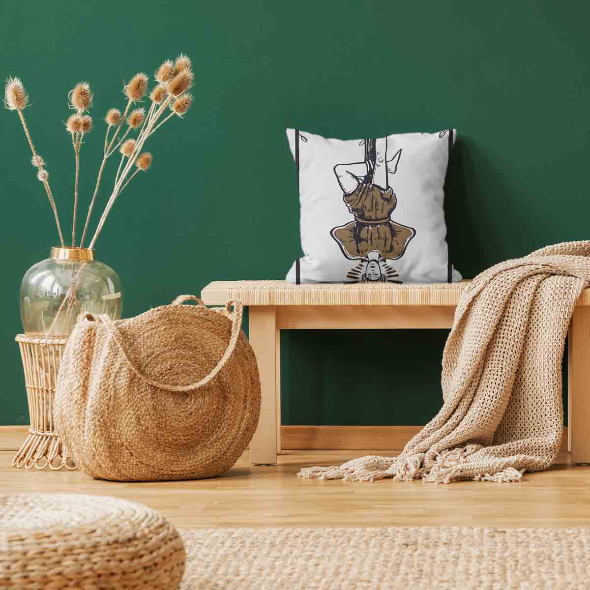 Cuscino salute The Hanged Man