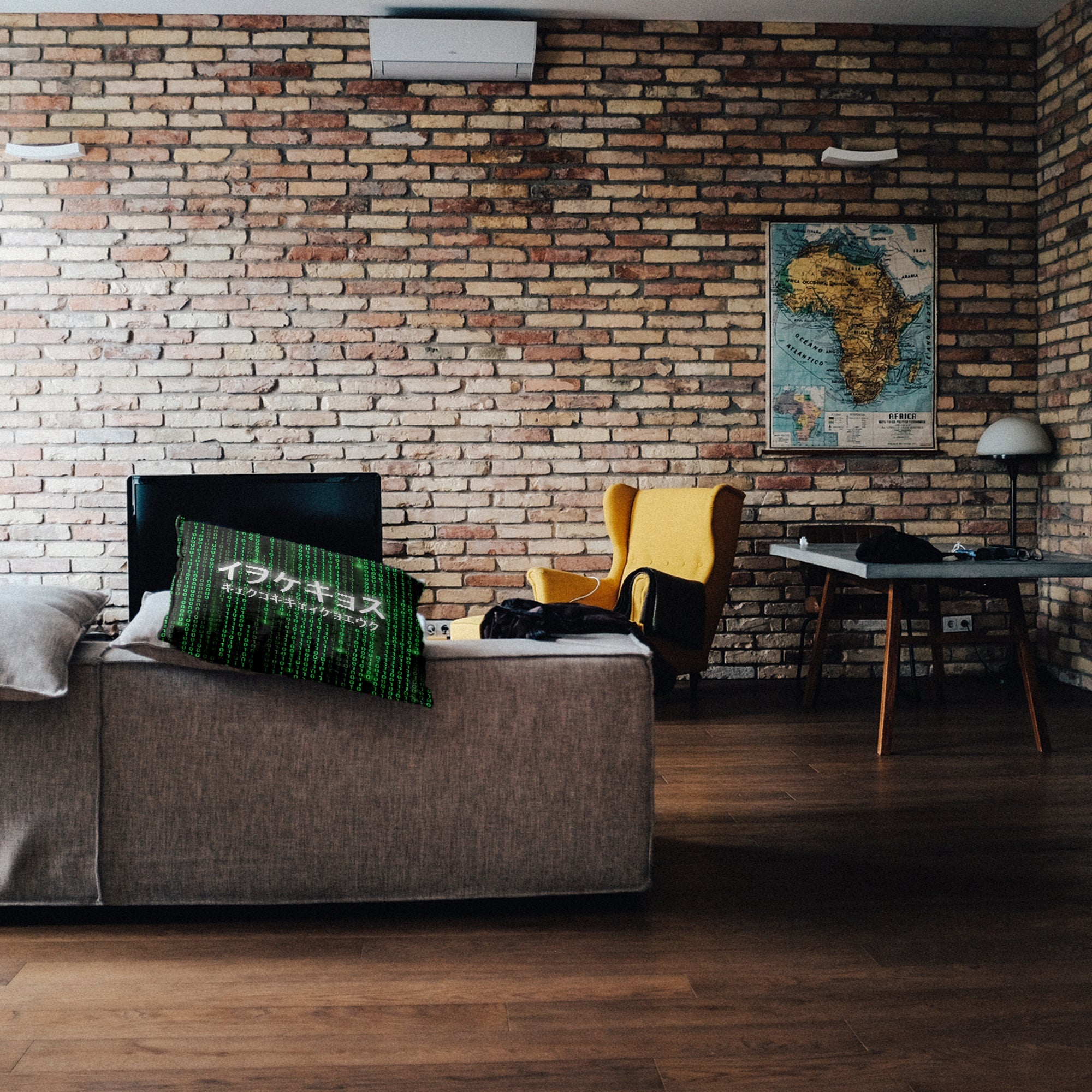 Cuscino salute verde The Matrix