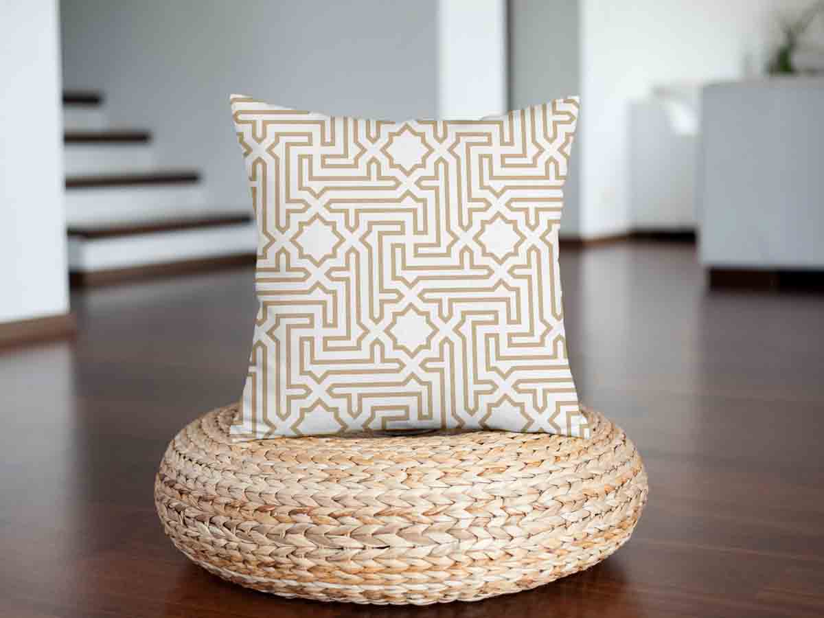 Cuscino sanitario beige con forme