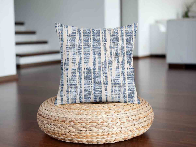 Cuscino sanitario con motivo blu